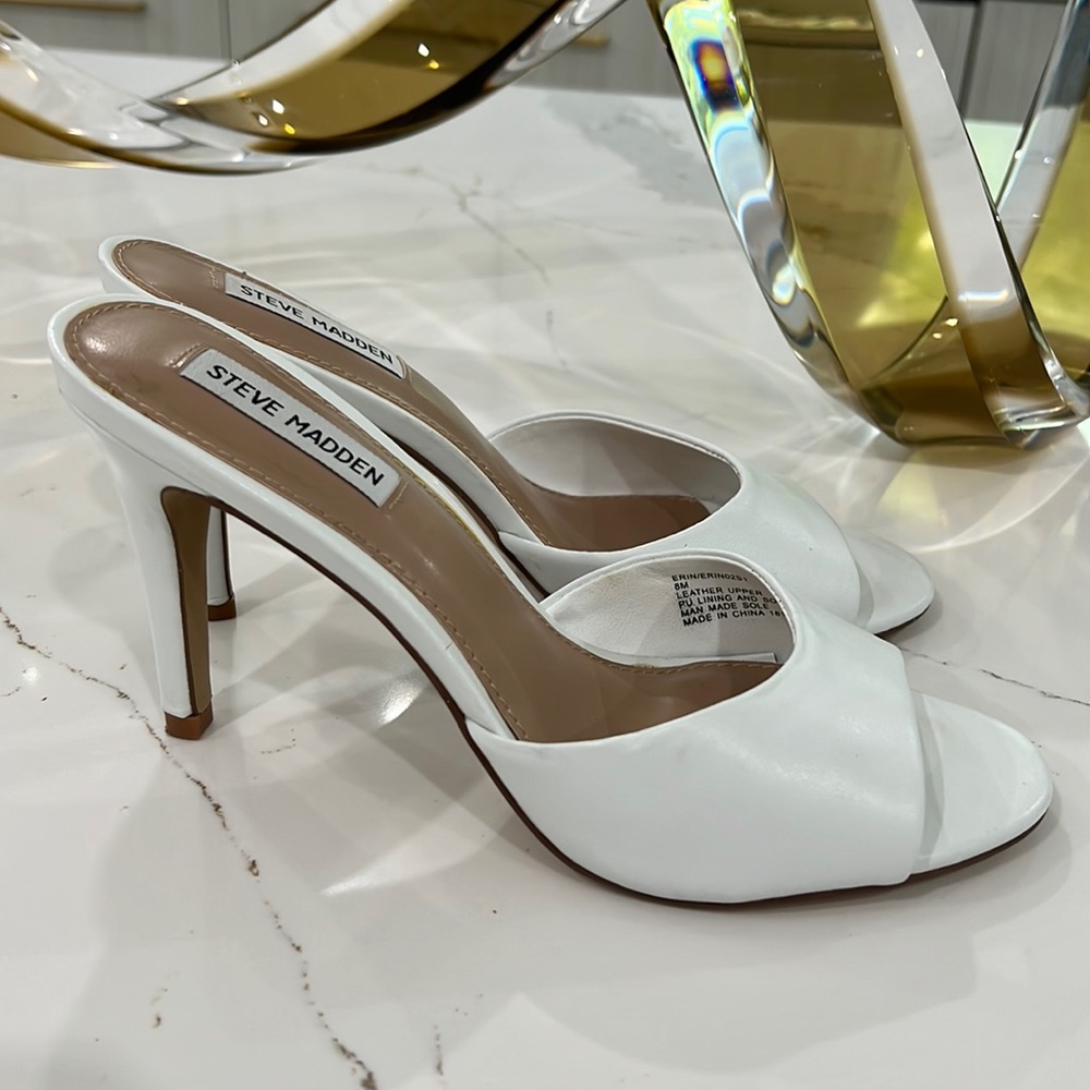 Steve Madden high heel slides